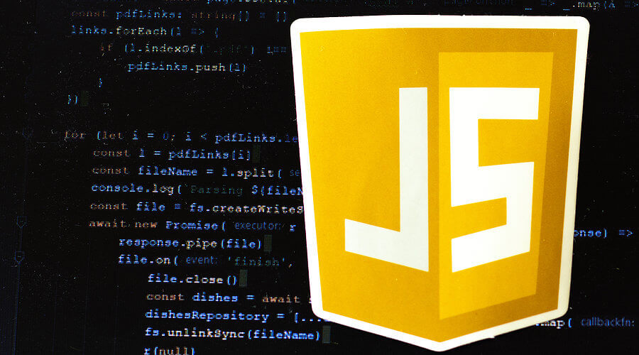javascript website programming and javascript logo