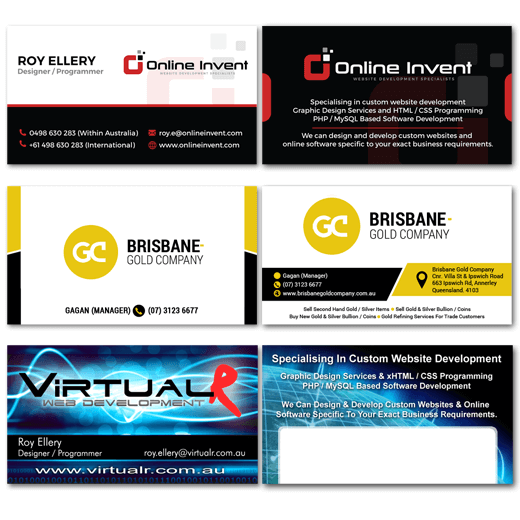 Business Card Designs Designer